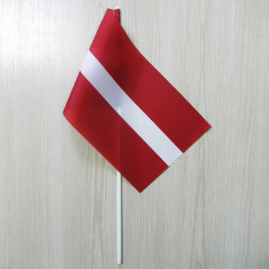 Флажок "Флаг Латвии" (Латвийский флаг)