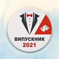Значки "Выпускник школы 2024"