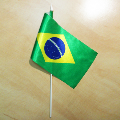 Флажок "Флаг Бразилия" ("Бразильский флаг")