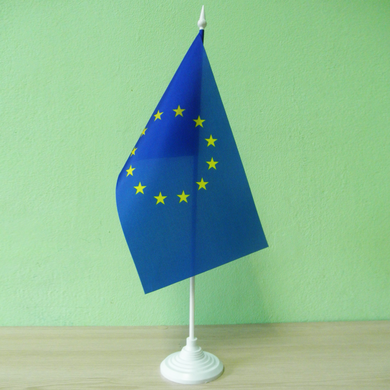 Прапорець "Прапор Євросоюзу" на підставці