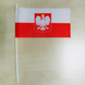 Флажок "Флаг Польши с гербом"