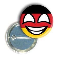 Значок на булавке смайл "Германия"
