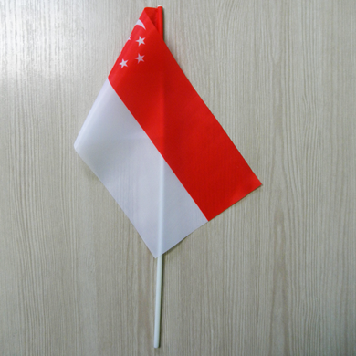 Флажок "Флаг Сингапура"