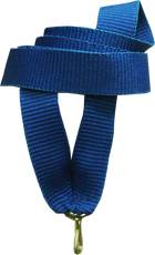 Лента для медали - синяя
