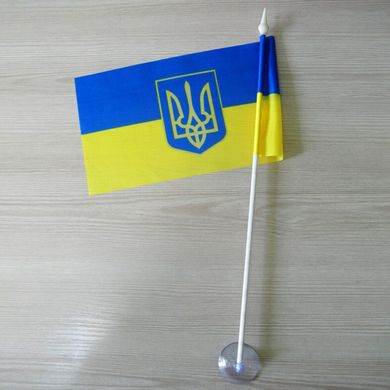 Флажок "Флаг Украины" автомобильный на присоске