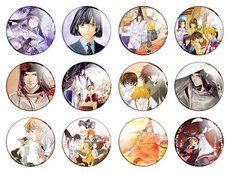Значки аниме "Hikaru no Go" (Хикару и го) - набор 12 шт.