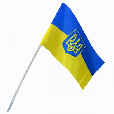 Прапорець "Прапор України" з великим гербом